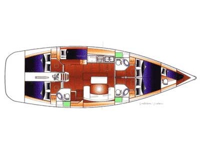 Photo #5 - Cyclades 50.5 (Triton) in Korfu - 11107