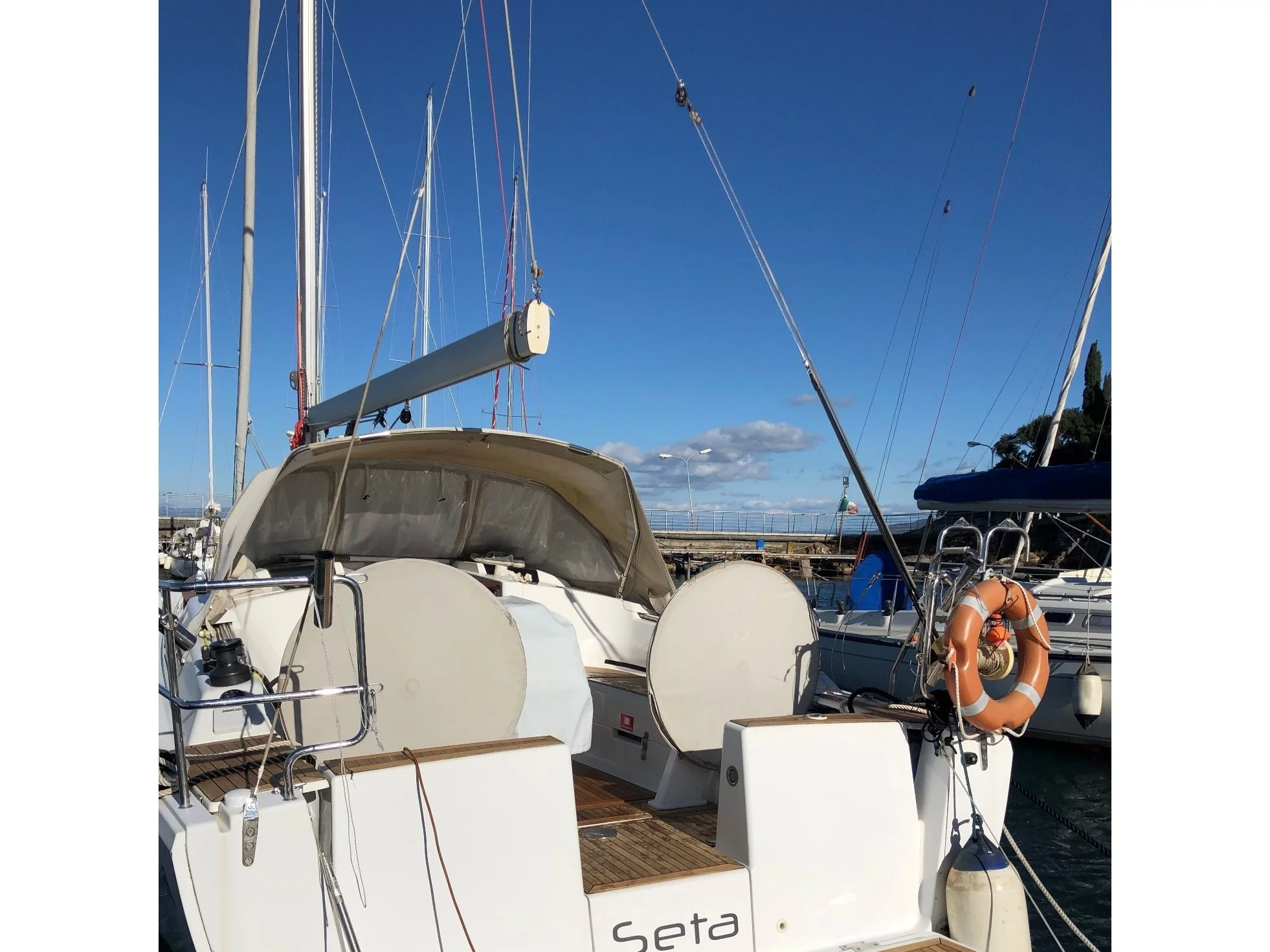 Hanse 345 (Seta NATANTE ENTRO LE 12 MN) Plan image - 1