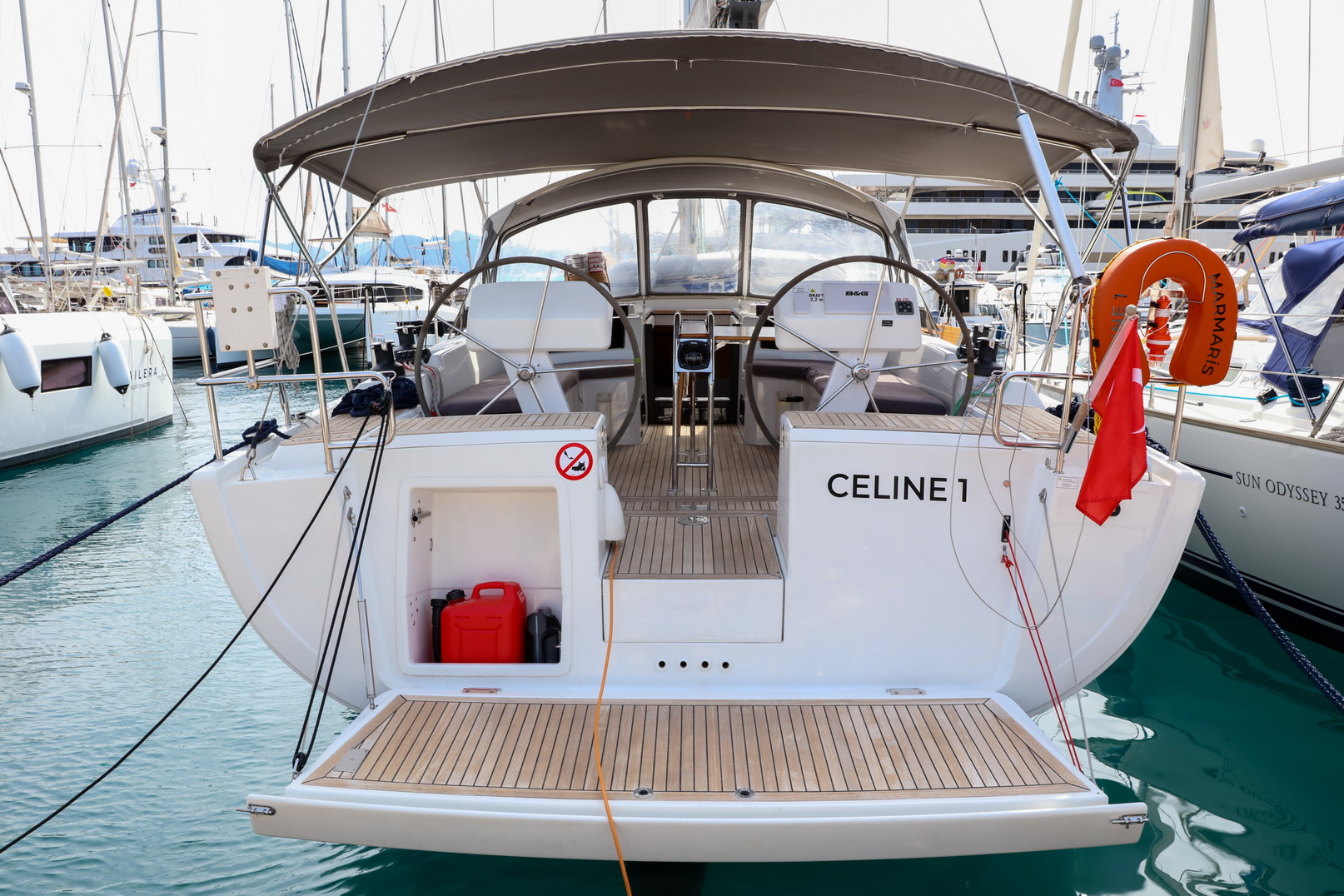 Photo #6 - Hanse 458 (Celine 1) in Marmaris - 13617
