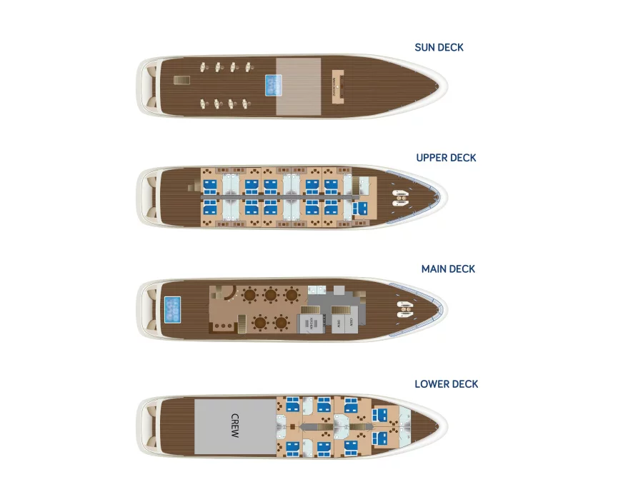 Luxury Motor Yacht (Antaris) Plan image - 12