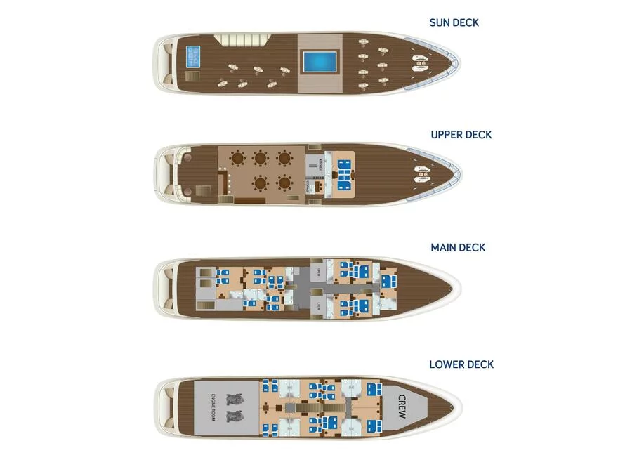 Luxury Motor Yacht (New Star) Plan image - 15