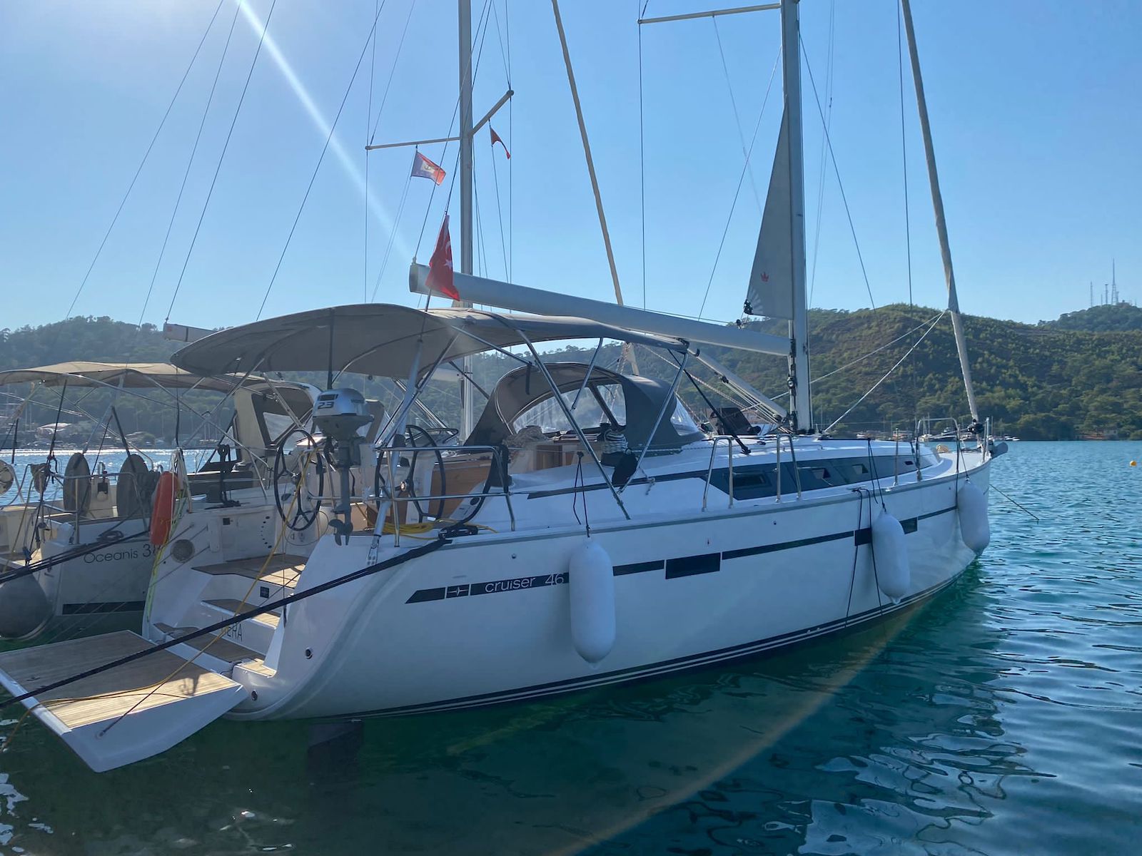 Photo #12 - Bavaria 46 Cruiser (Hera) in Fethiye - 15630