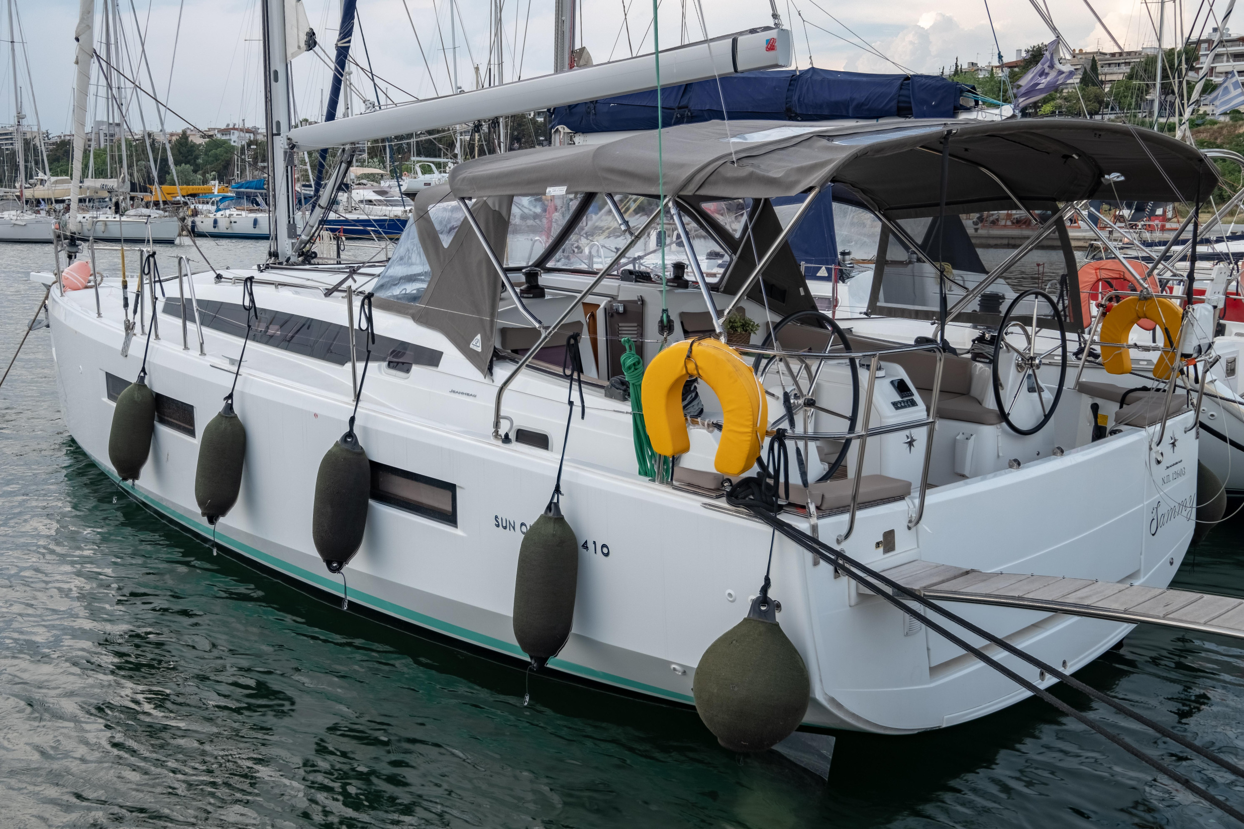 Photo #11 - Sun Odyssey 410 (Sammy) en Lefkada - 12032