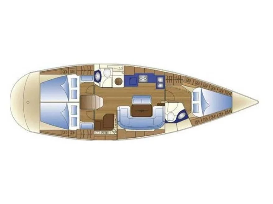 Bavaria 42 Cruiser (NEFELI) Plan image - 5