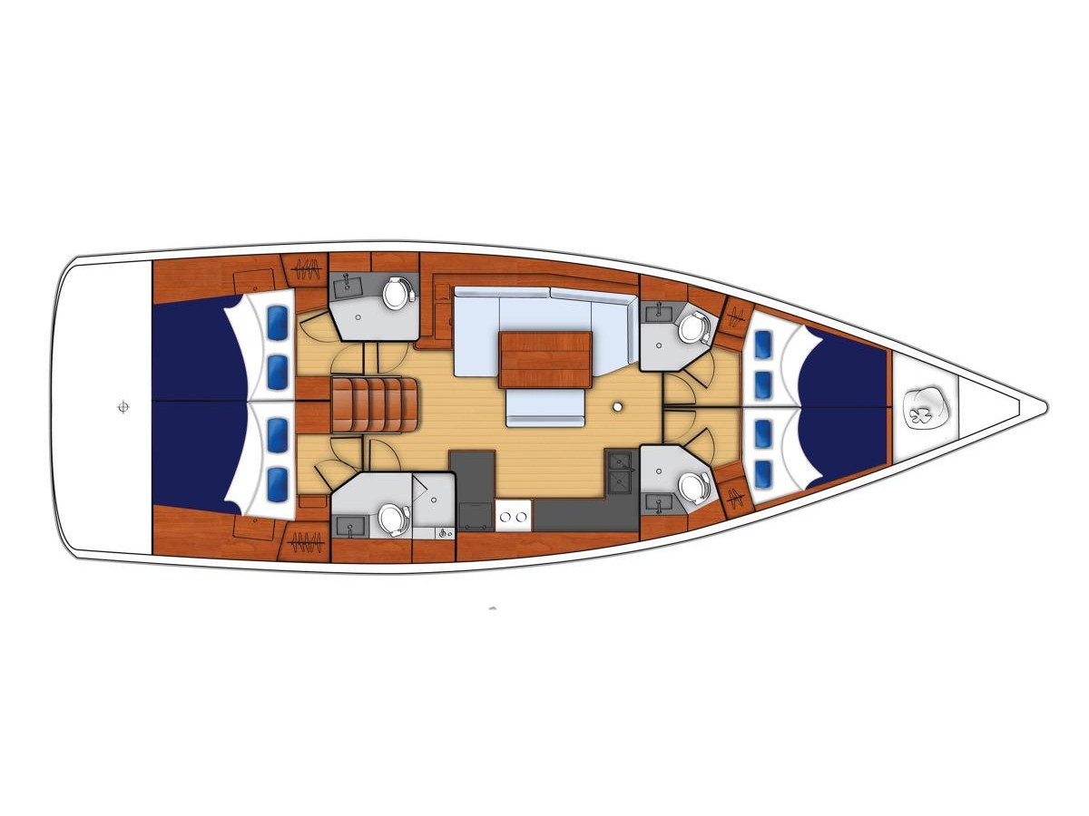 Photo #11 - Beneteau Oceanis 48 (Jada) en Road Town - 17660