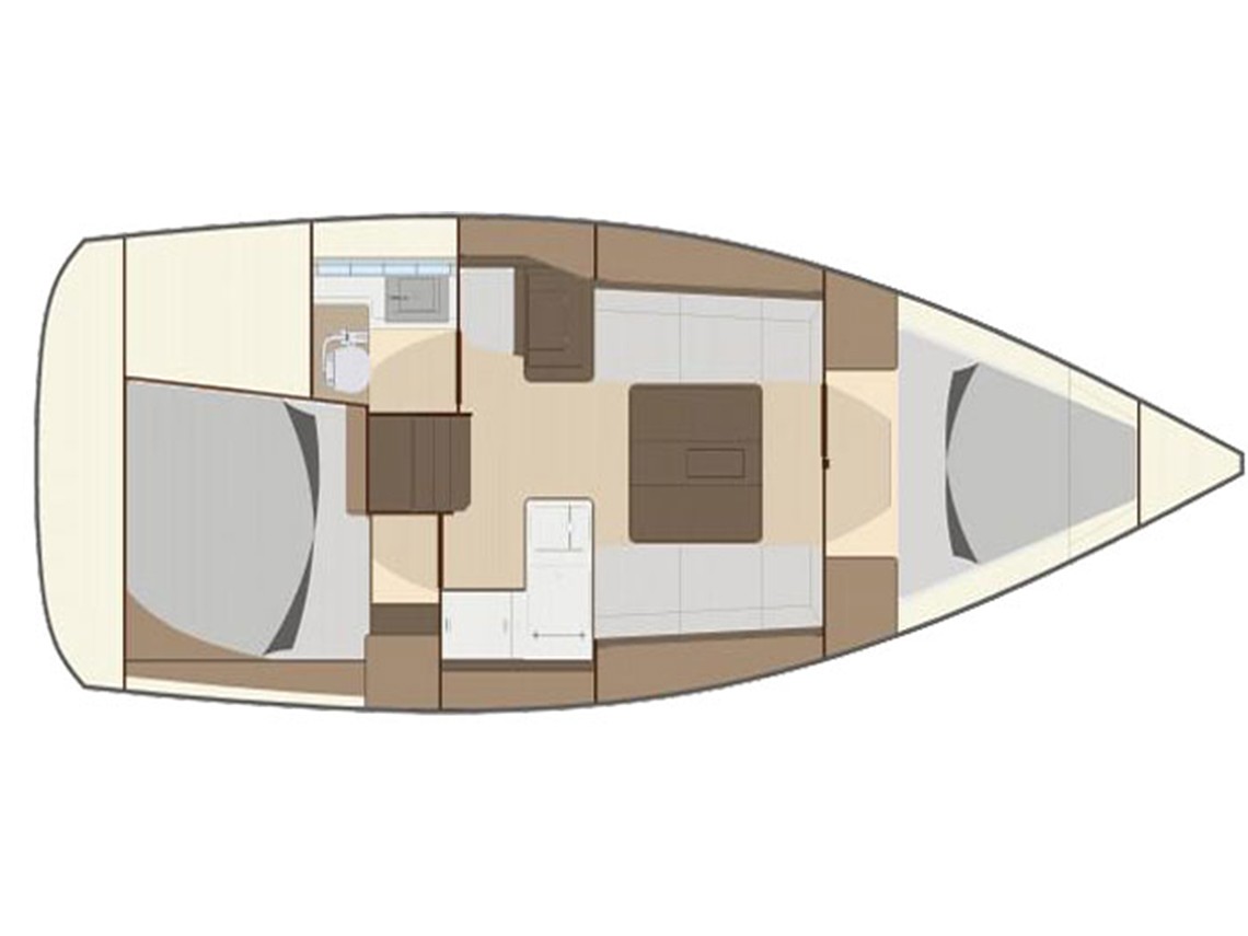 Photo #10 - Dufour 335 Grand Large (Lemar) in Marmaris - 18240