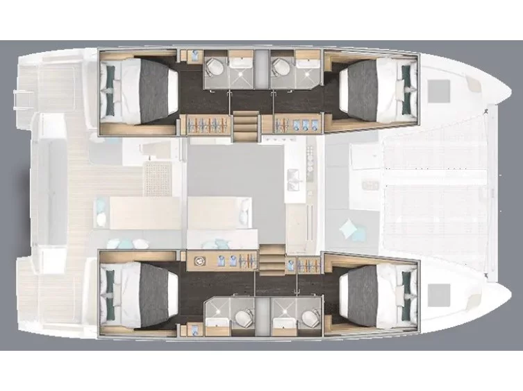 Lagoon 43 (Andromachi) Plan image - 2
