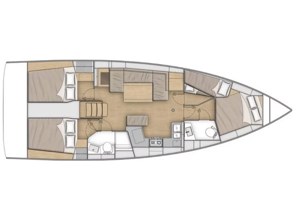 Oceanis 40.1 (Valkyrie) Plan image - 5