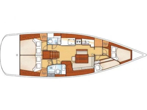 Oceanis 46 (Pain Killer) Plan image - 10