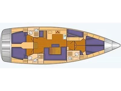 Bavaria Cruiser 51 (Lizzy) Plan image - 4