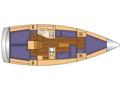 Bavaria Cruiser 37* (ONE) Plan image - 2