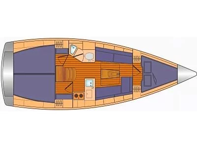 Bavaria Cruiser 34-3 (So What) Plan image - 2