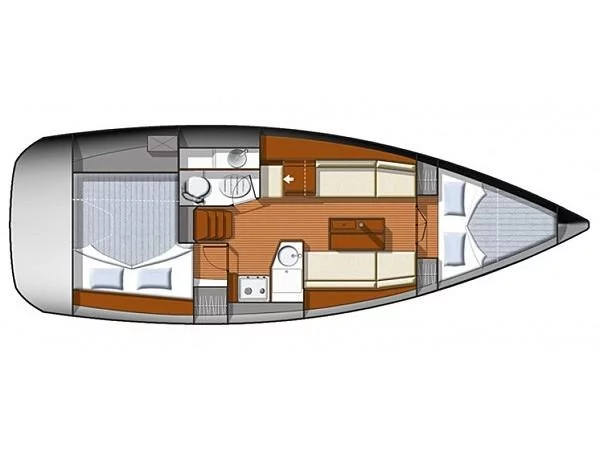 Sun Odyssey 33i (Nimpto) Plan image - 11