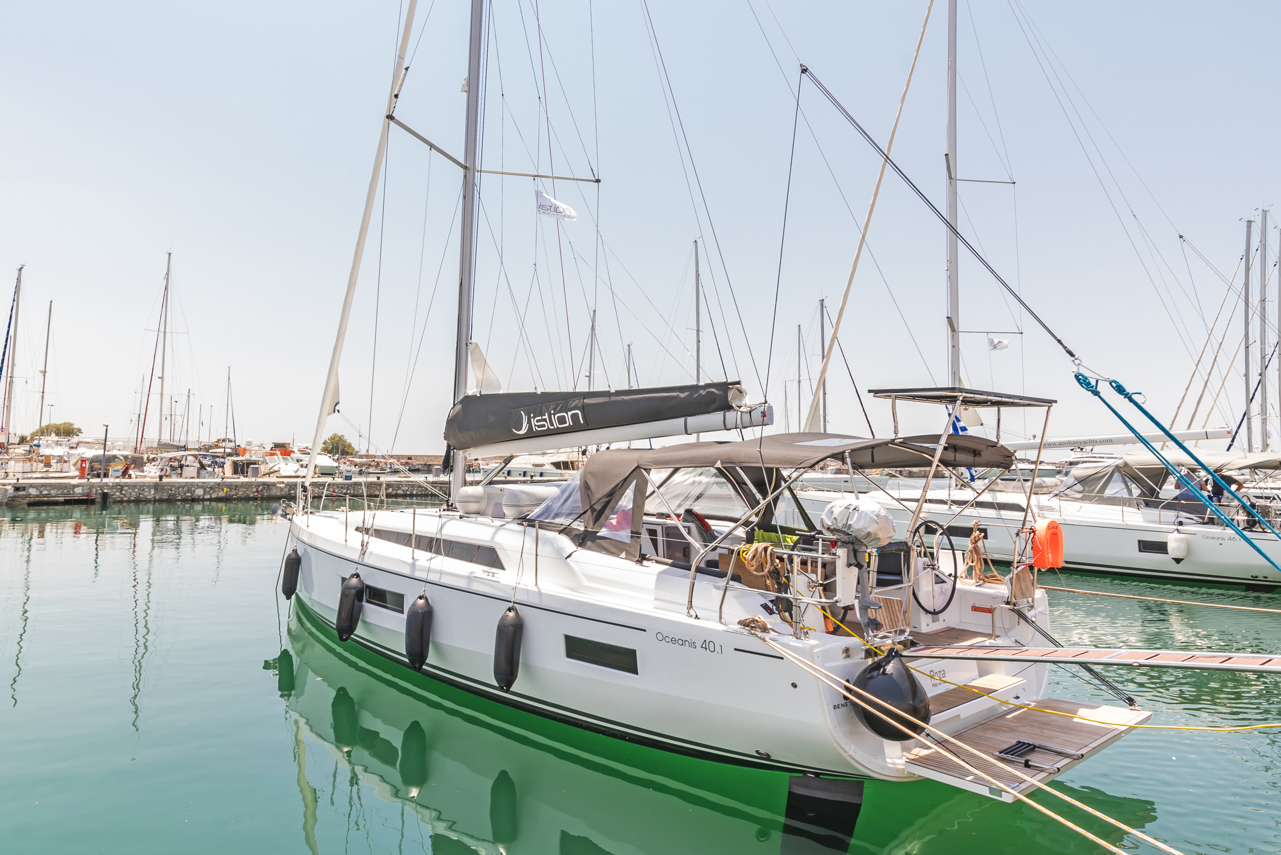 Photo #15 - Oceanis 40.1 (3+1 cab) (Roza) en Athènes - 16456