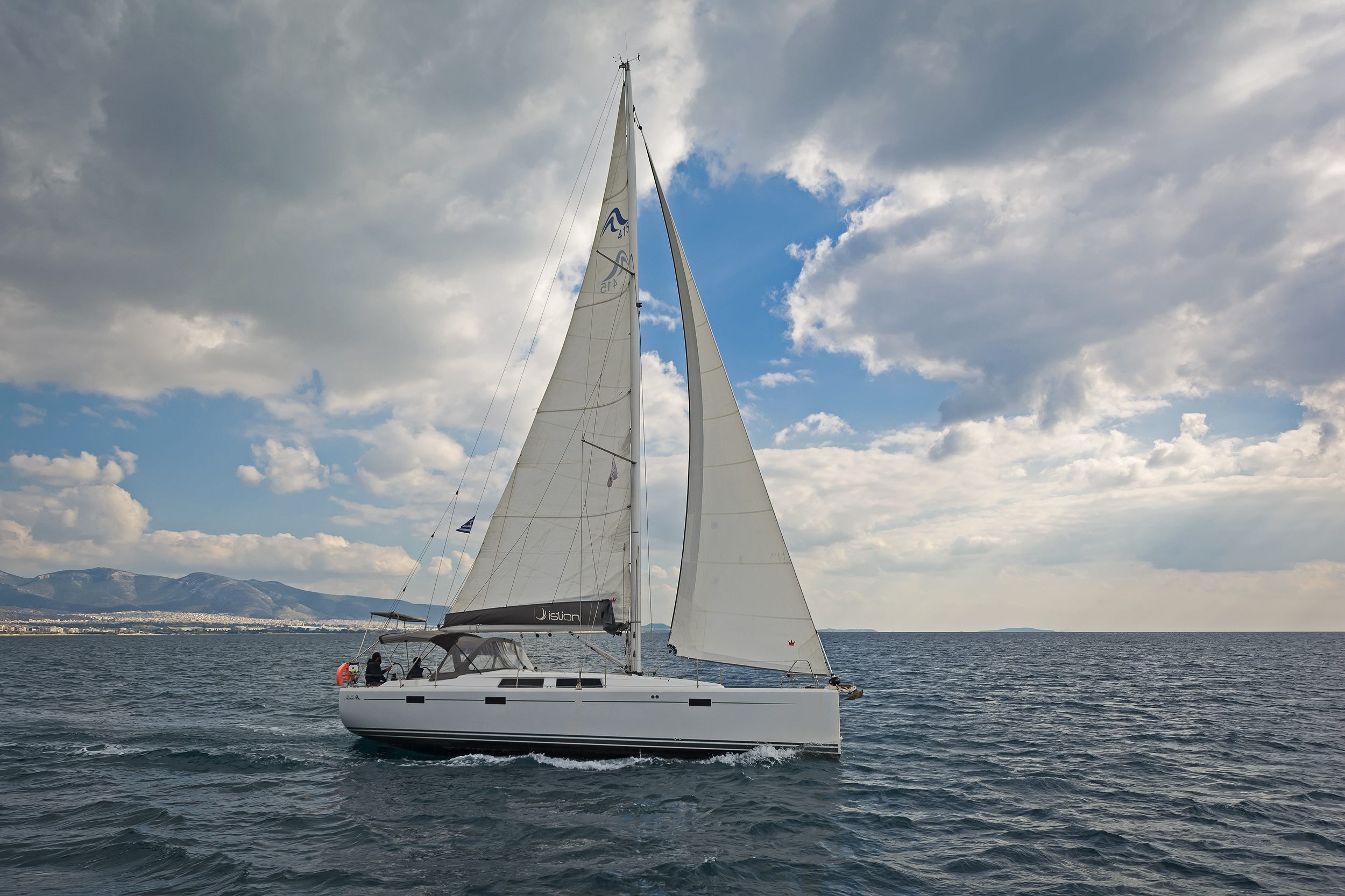 Photo #13 - Hanse 415 (Kuro Siwo) en Rhodes - 3895
