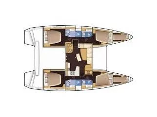 Lagoon 42 (Pretty Orcas (2025)) Plan image - 1