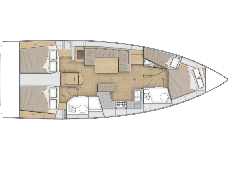 Photo #7 - Oceanis 40.1 (Elizabeth) in Sukosan - 18514