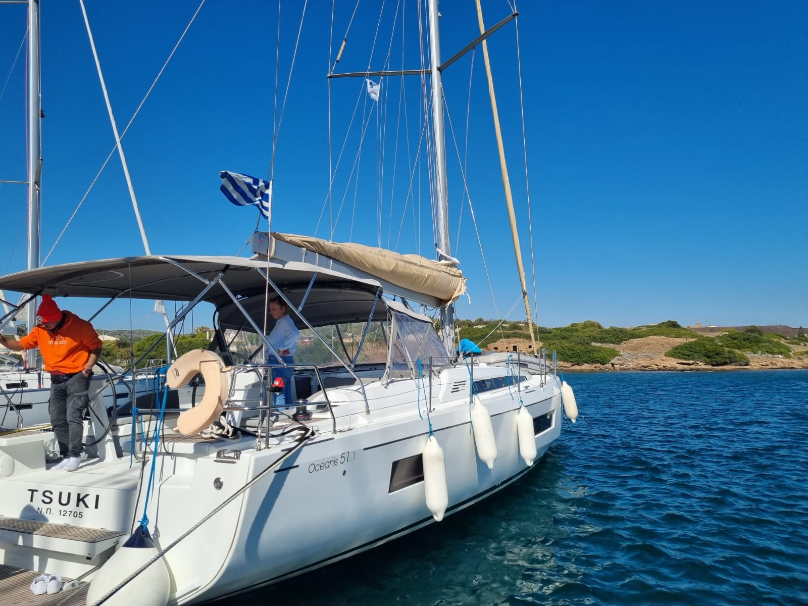 Photo #8 - Oceanis 51.1 (Tsuki) in Lavrion - 16739