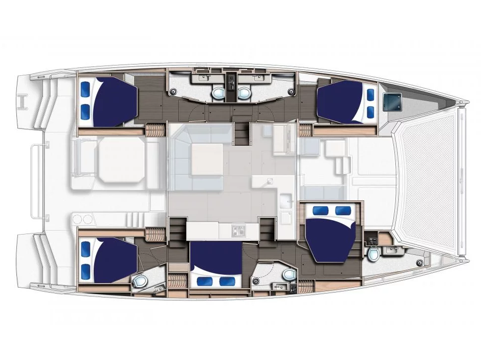 Leopard 50 () Plan image - 14