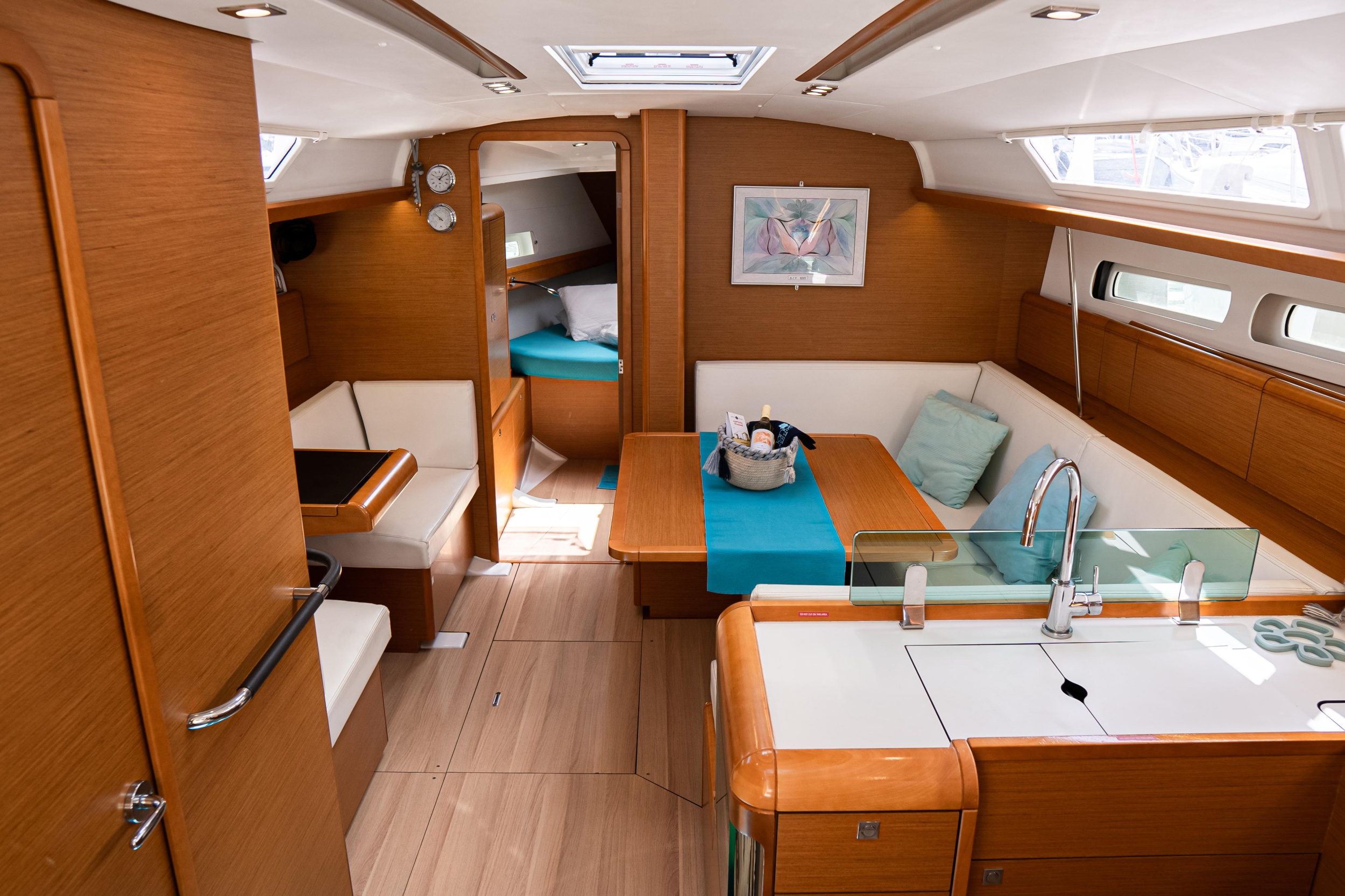 Photo #9 - Sun Odyssey 419 (IZZI Boat location in LEFKAS MARINA, D-marin) in Lefkada - 12152