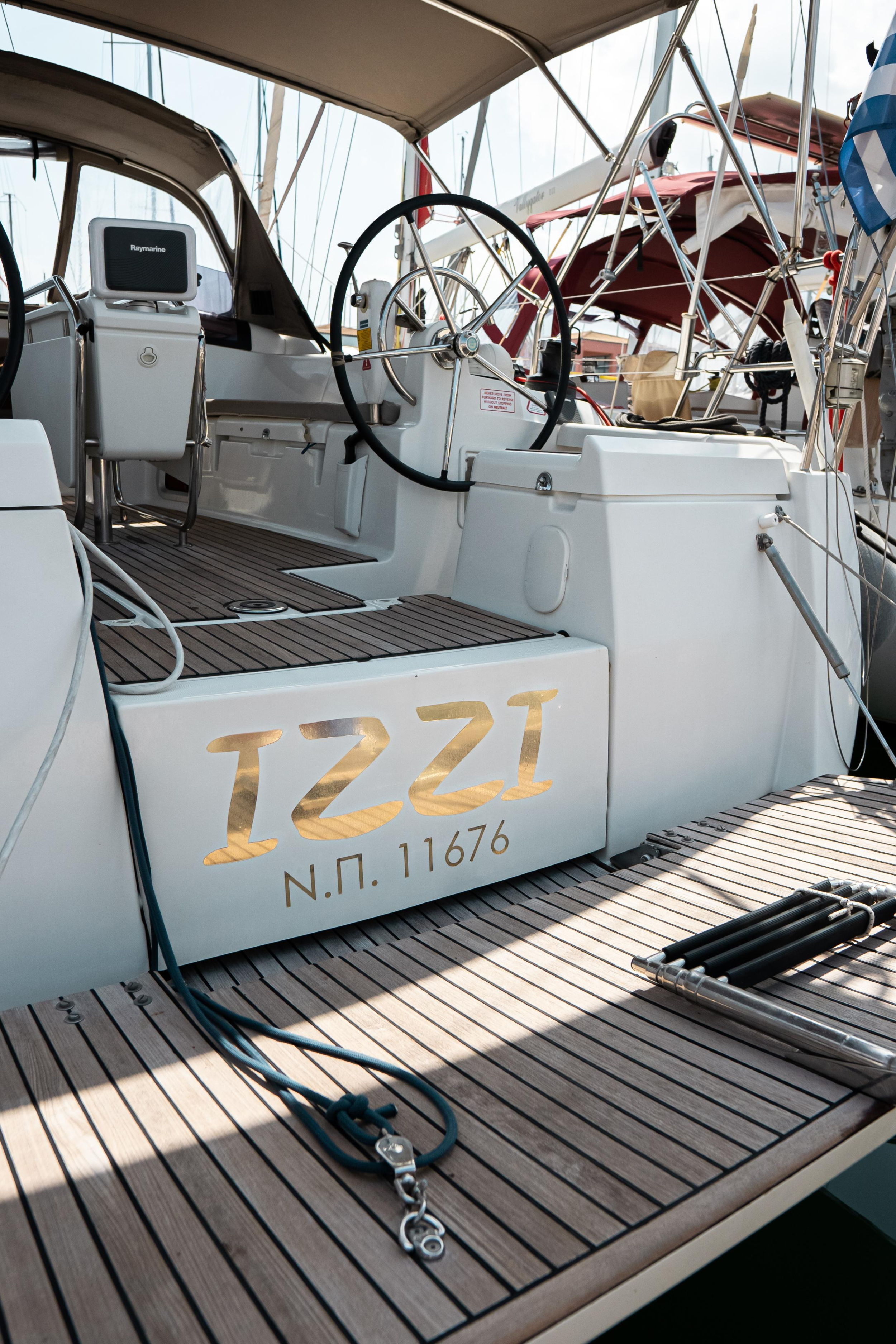 Photo #12 - Sun Odyssey 419 (IZZI Boat location in LEFKAS MARINA, D-marin) in Lefkada - 12152
