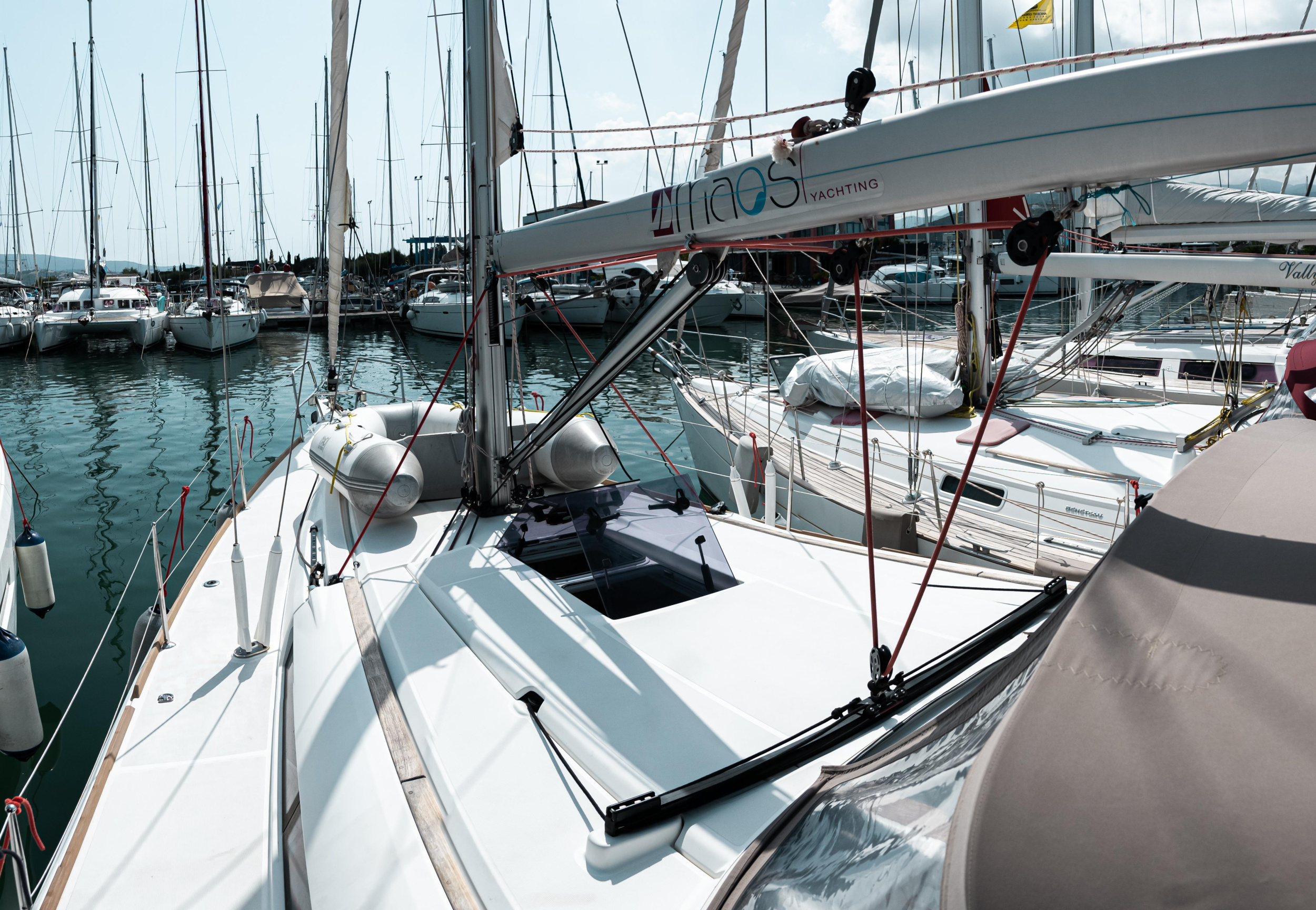 Photo #18 - Sun Odyssey 419 (IZZI Boat location in LEFKAS MARINA, D-marin) in Lefkada - 12152