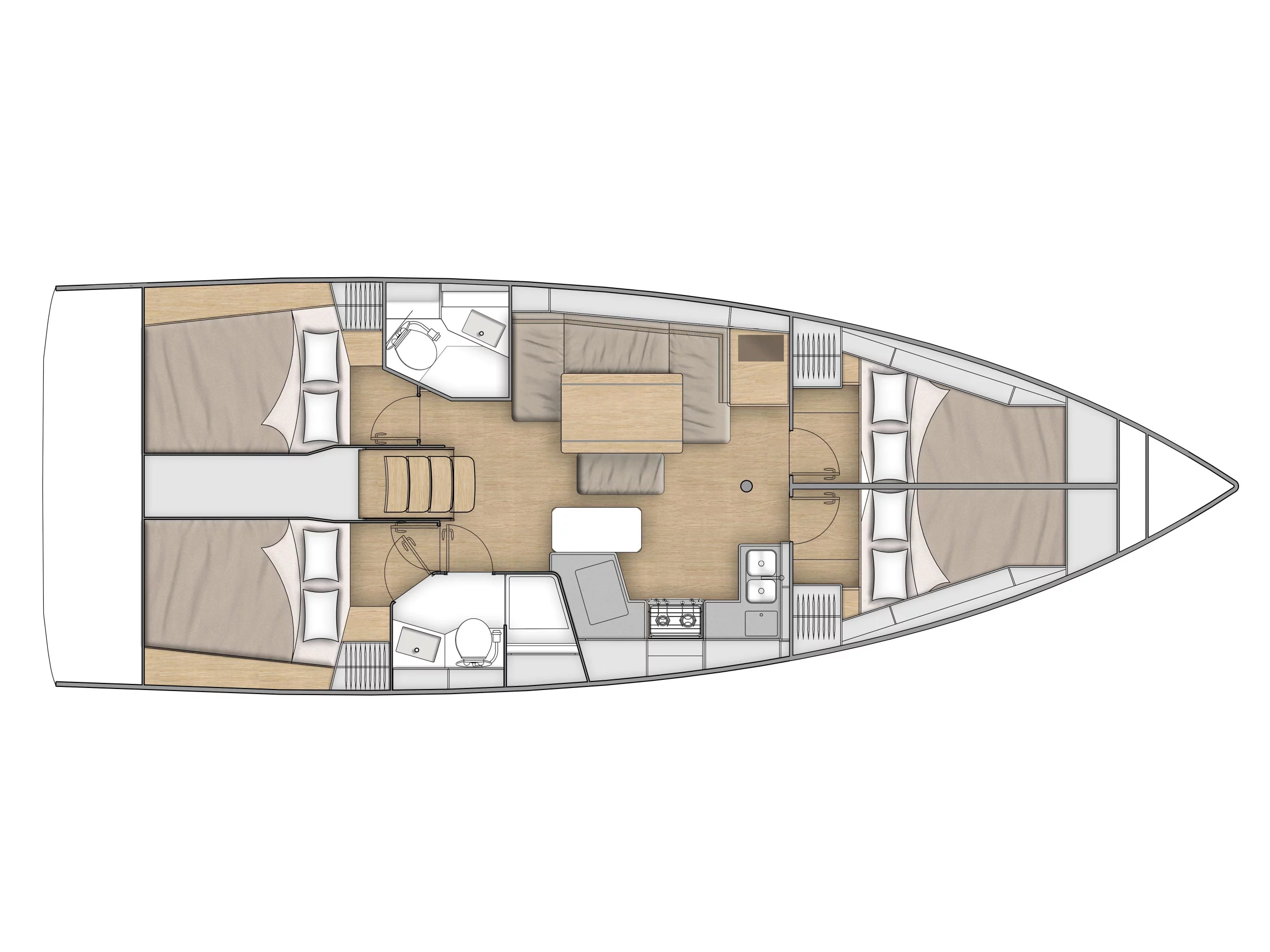 Oceanis 40.1 (Bestsennyy) Plan image - 11