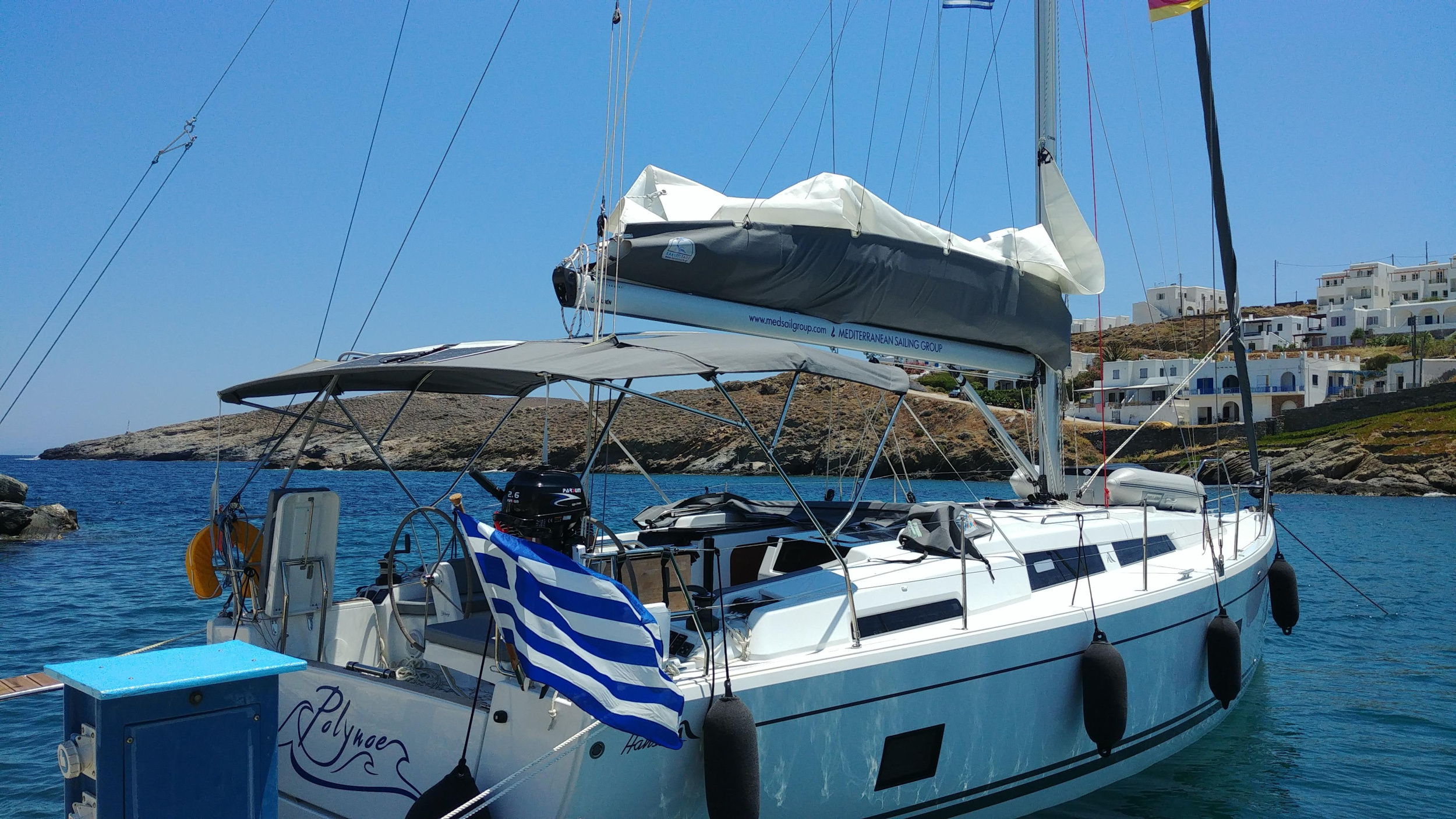 Photo #8 - Hanse 418 (Polynoe) in Lavrion - 14522