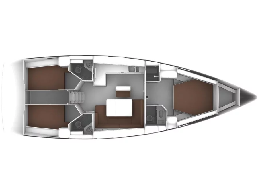Bavaria Cruiser 46 (Miber Yigit) Plan image - 5