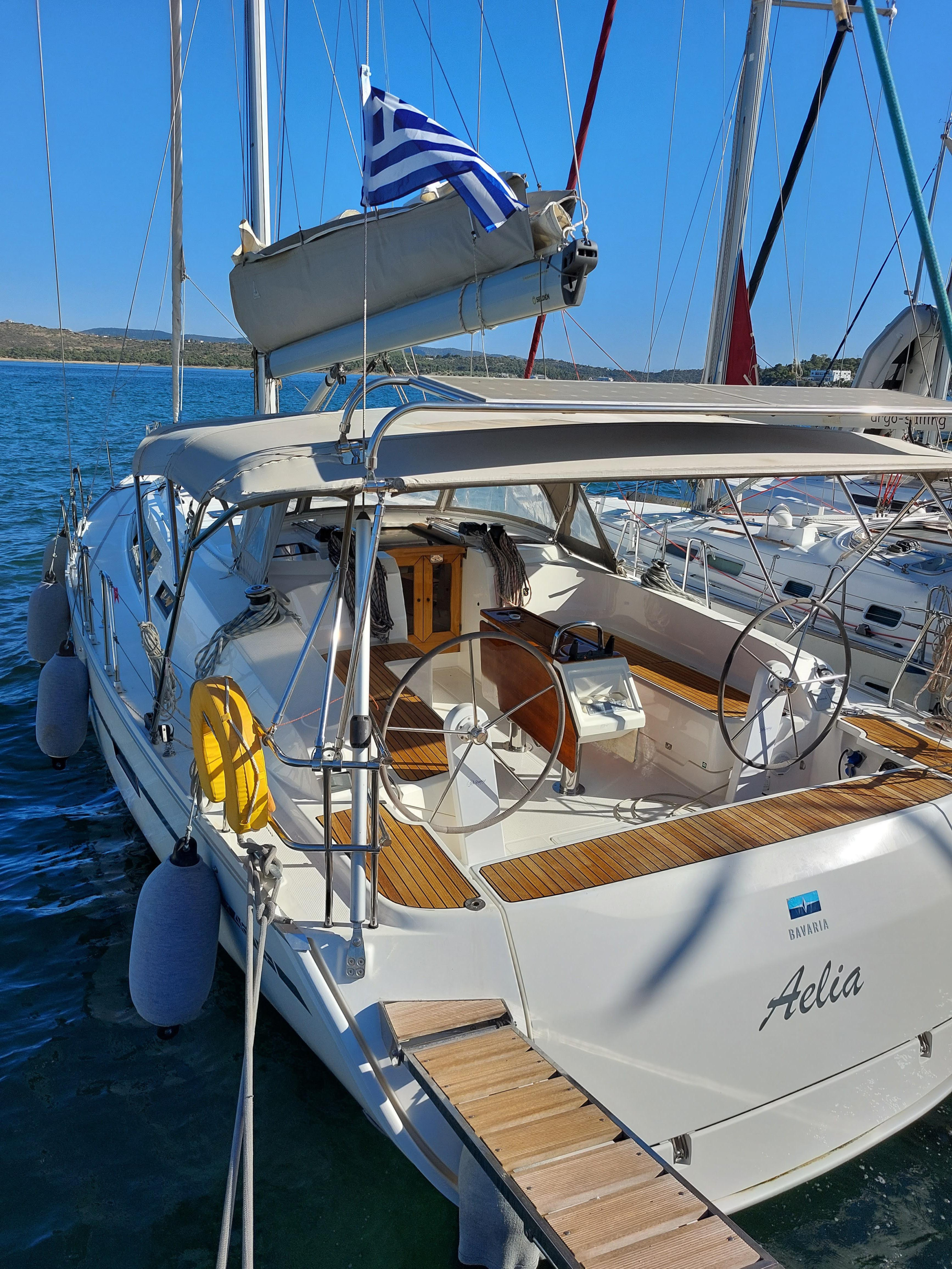 Photo #4 - Bavaria 46 Cruiser (Aelia) in Nea Peramos - 17734