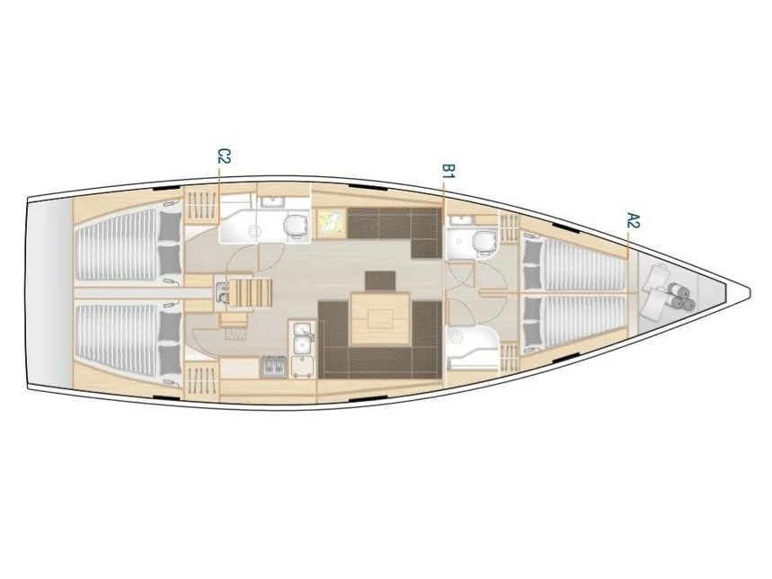 Photo #6 - Hanse 458 (Xristina) en Athènes - 18823