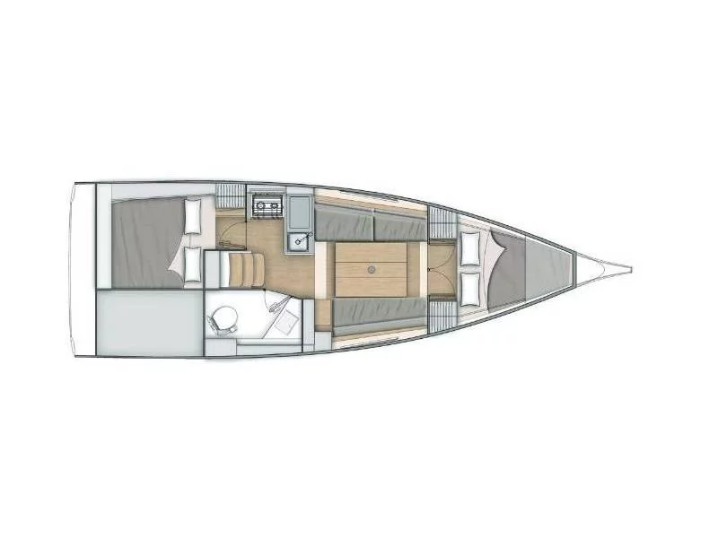 Oceanis 30.1 (No name) Plan image - 3