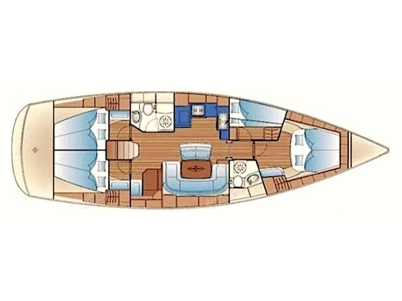 Bavaria 46 Cruiser (Buba V) Plan image - 4