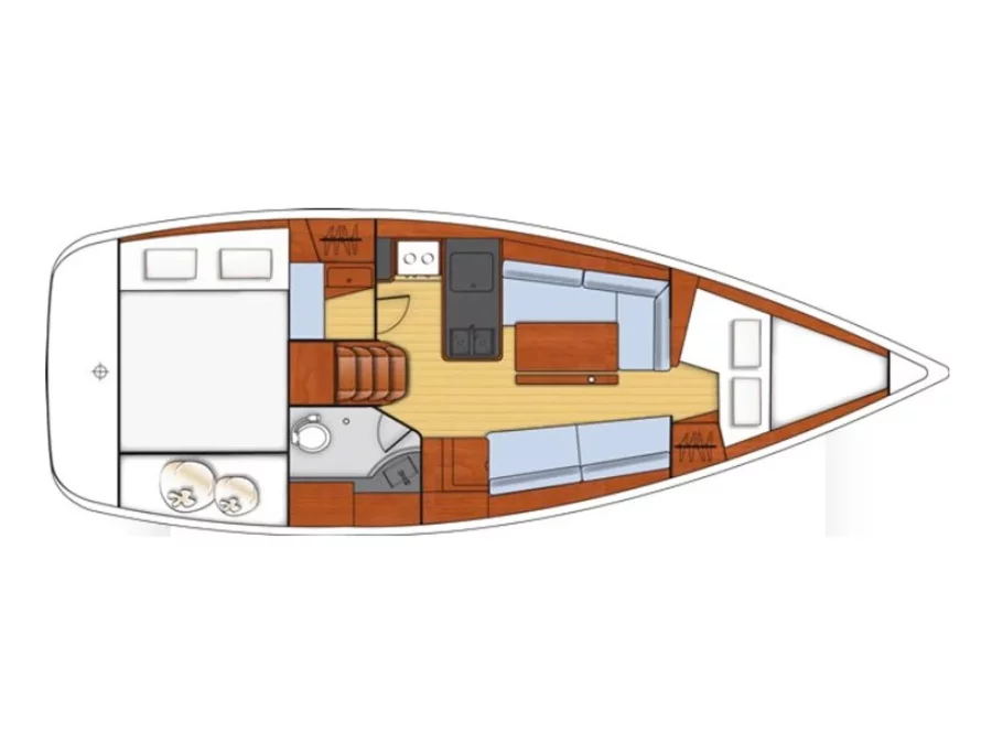 Oceanis 31 (Jylair) Plan image - 1