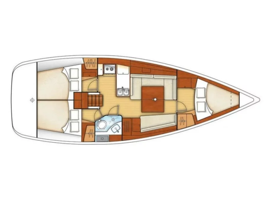 Oceanis 37 (Tikehau) Plan image - 4