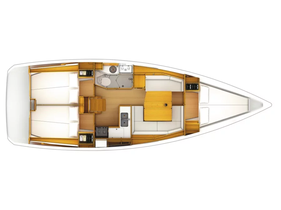 Sun Odyssey 379 (Glazdo) Plan image - 5