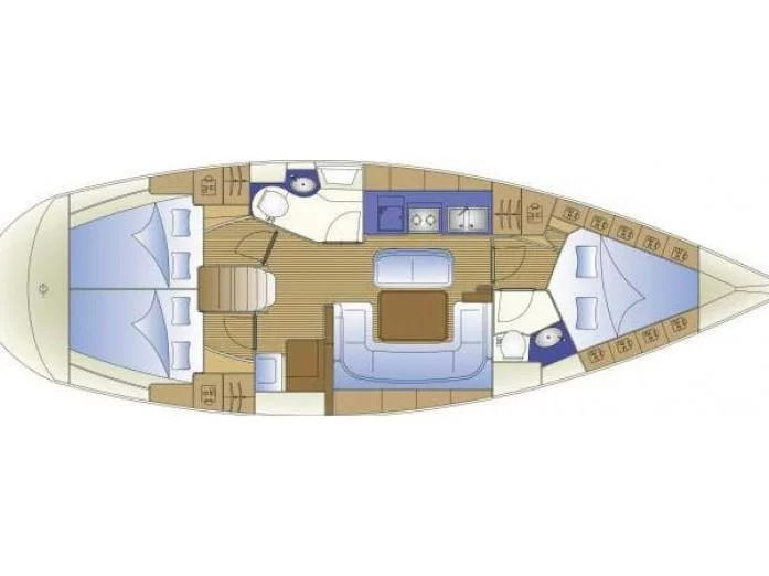 Bavaria Cruiser 40 (Arloup) Plan image - 1