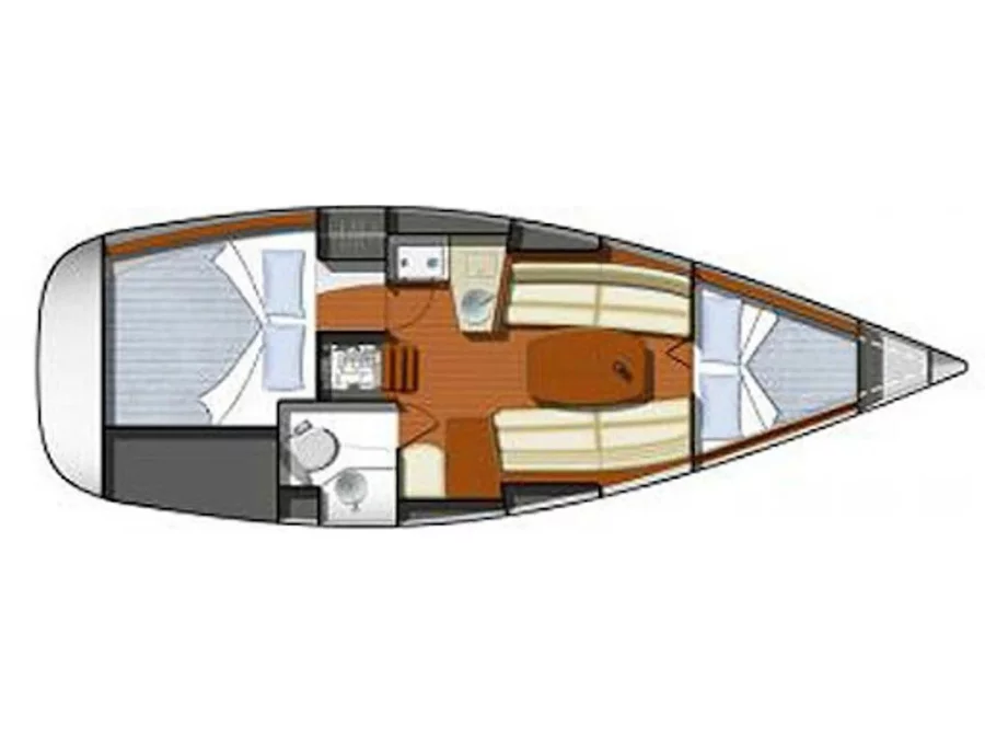 Sun Odyssey 29 (Cabeche) Plan image - 5