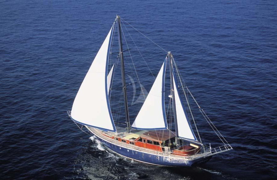 Photo #37 - Custom Motor Sailer 80' (Anemos) in Atene - 18997