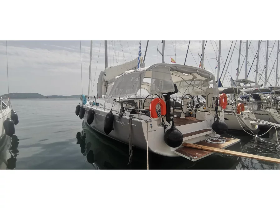 Oceanis 51.1 (LIVING IN SEA (generator, air condition, teak cockpit, pearl grey hull, 1 SUP free of charge)) Main image - 0