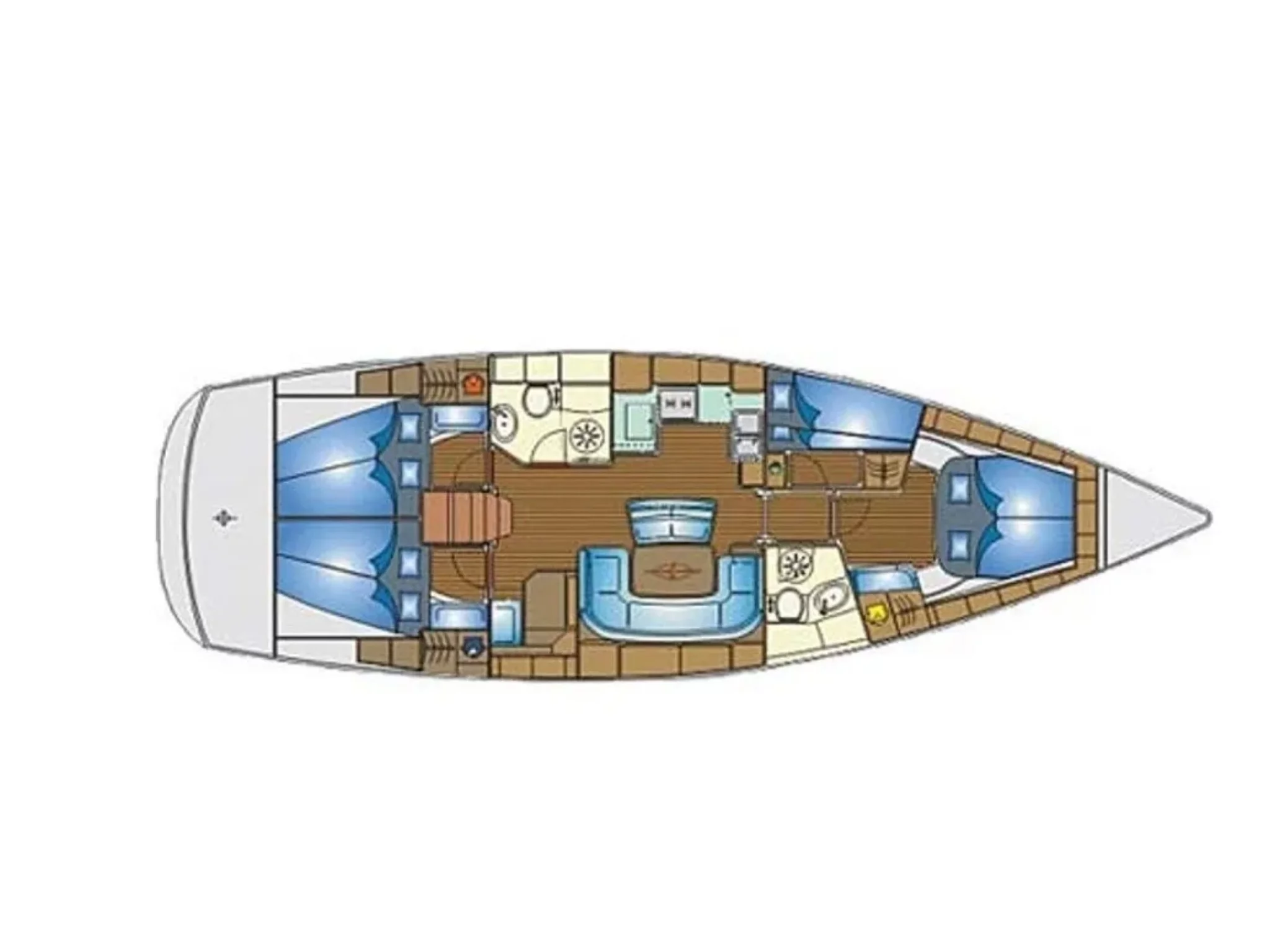 Bavaria 46 Cruiser (Thetis) Plan image - 9