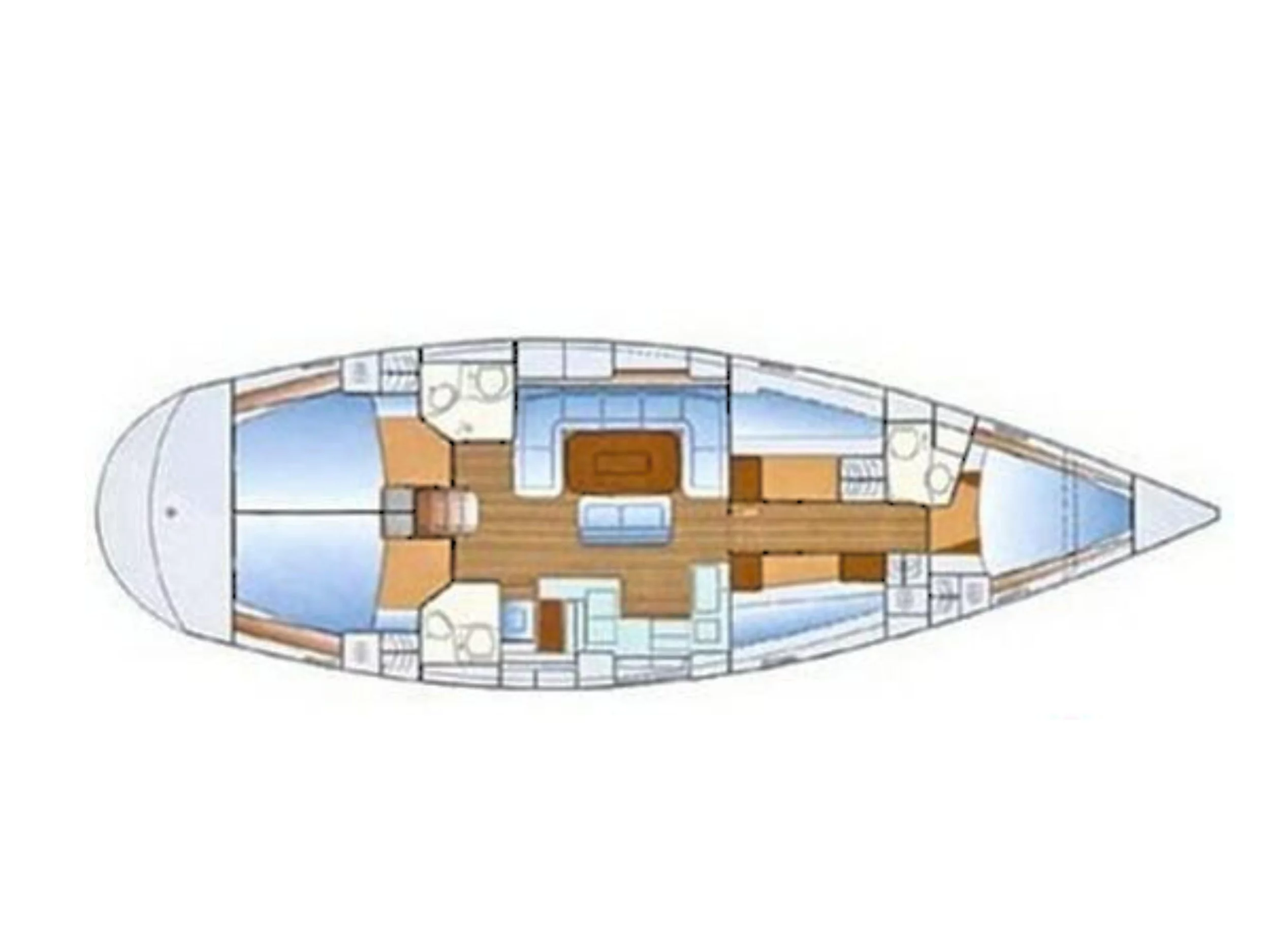 Bavaria Cruiser 50 (La Vagabonda) Plan image - 9