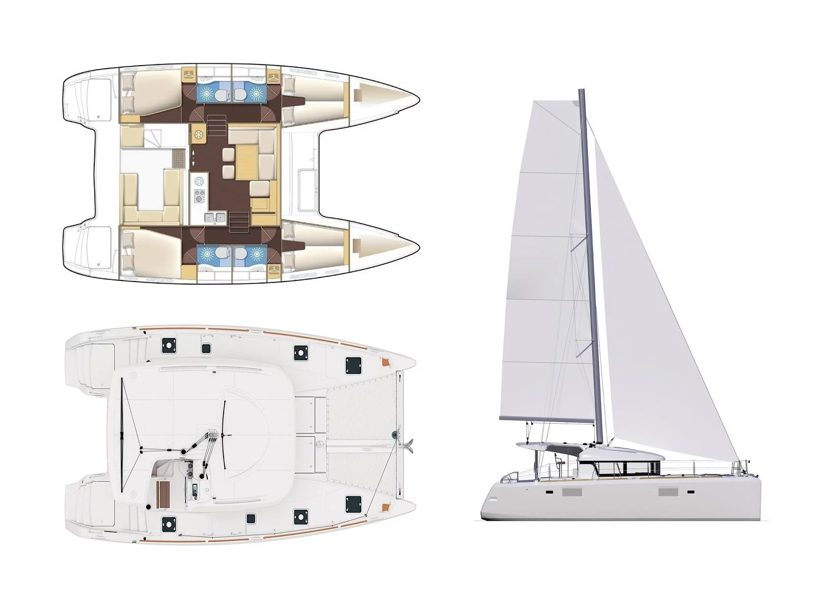 Lagoon 400 (Tramontana) Interior image - 1