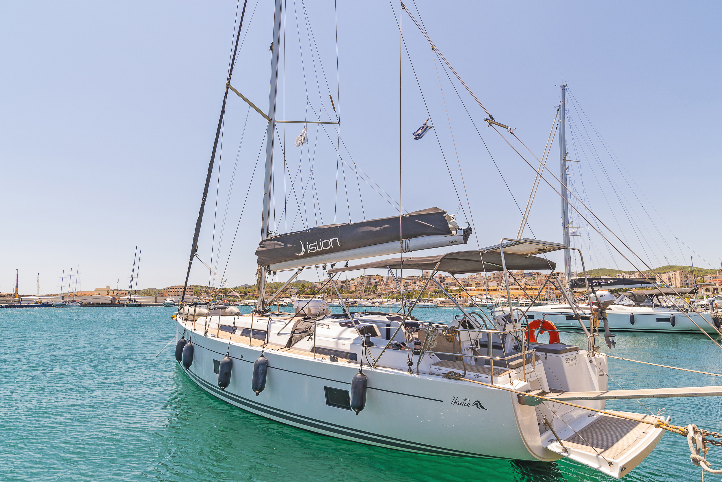 Photo #13 - Hanse 458 (Eclipse) in Lavrion - 10600