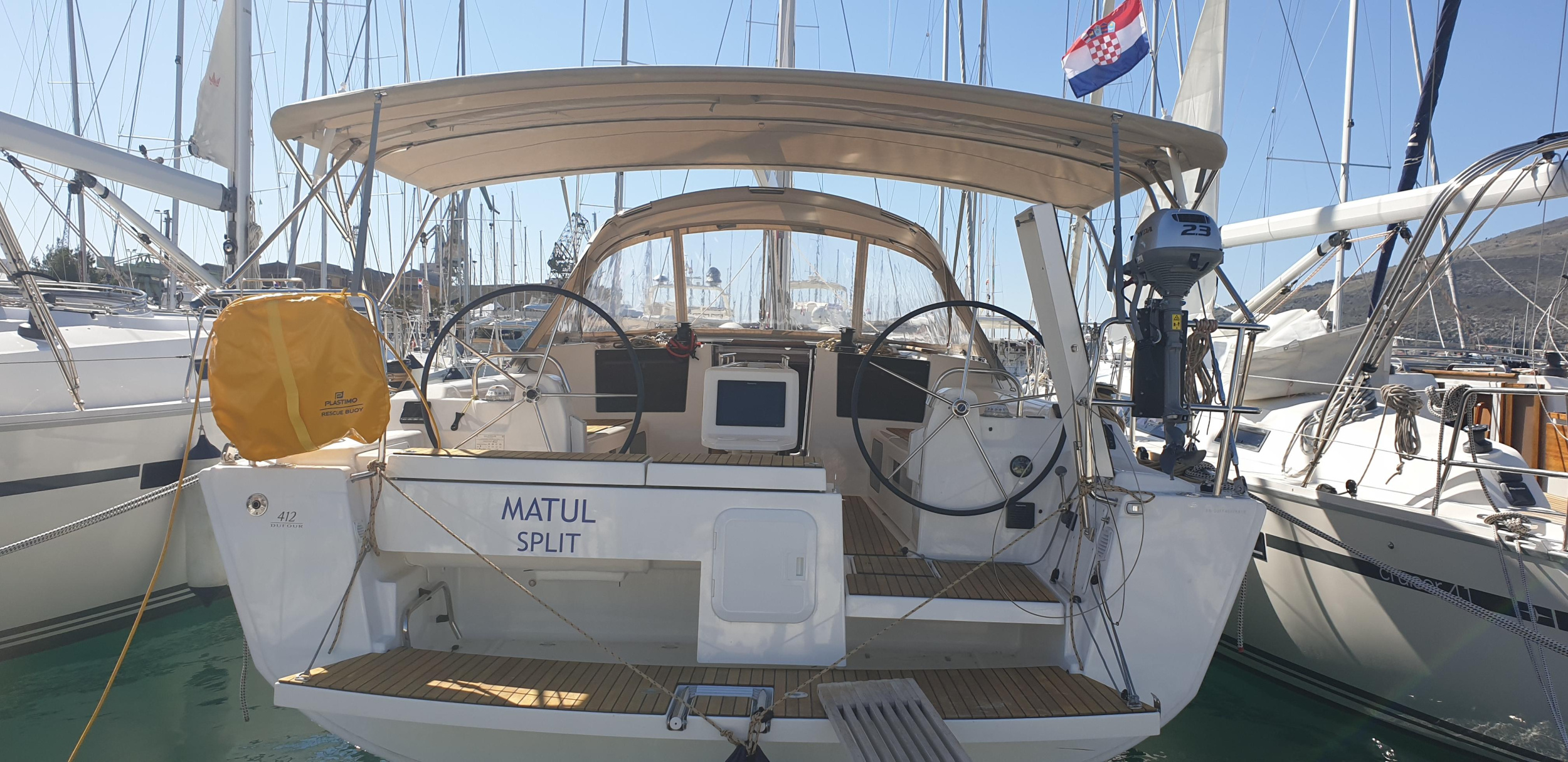 Photo #6 - Dufour 412 Grand large (Matul) in Trogir - 8369