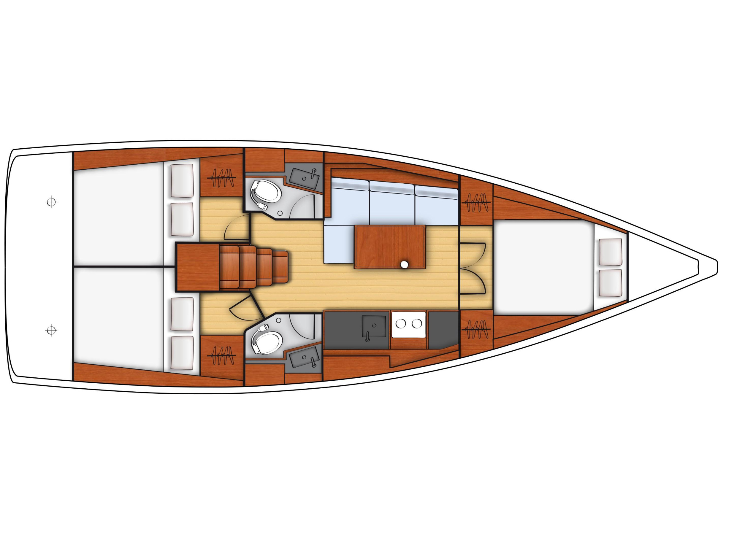 Photo #16 - Oceanis 38.1 (Rosa Bella) en Fethiye - 15920