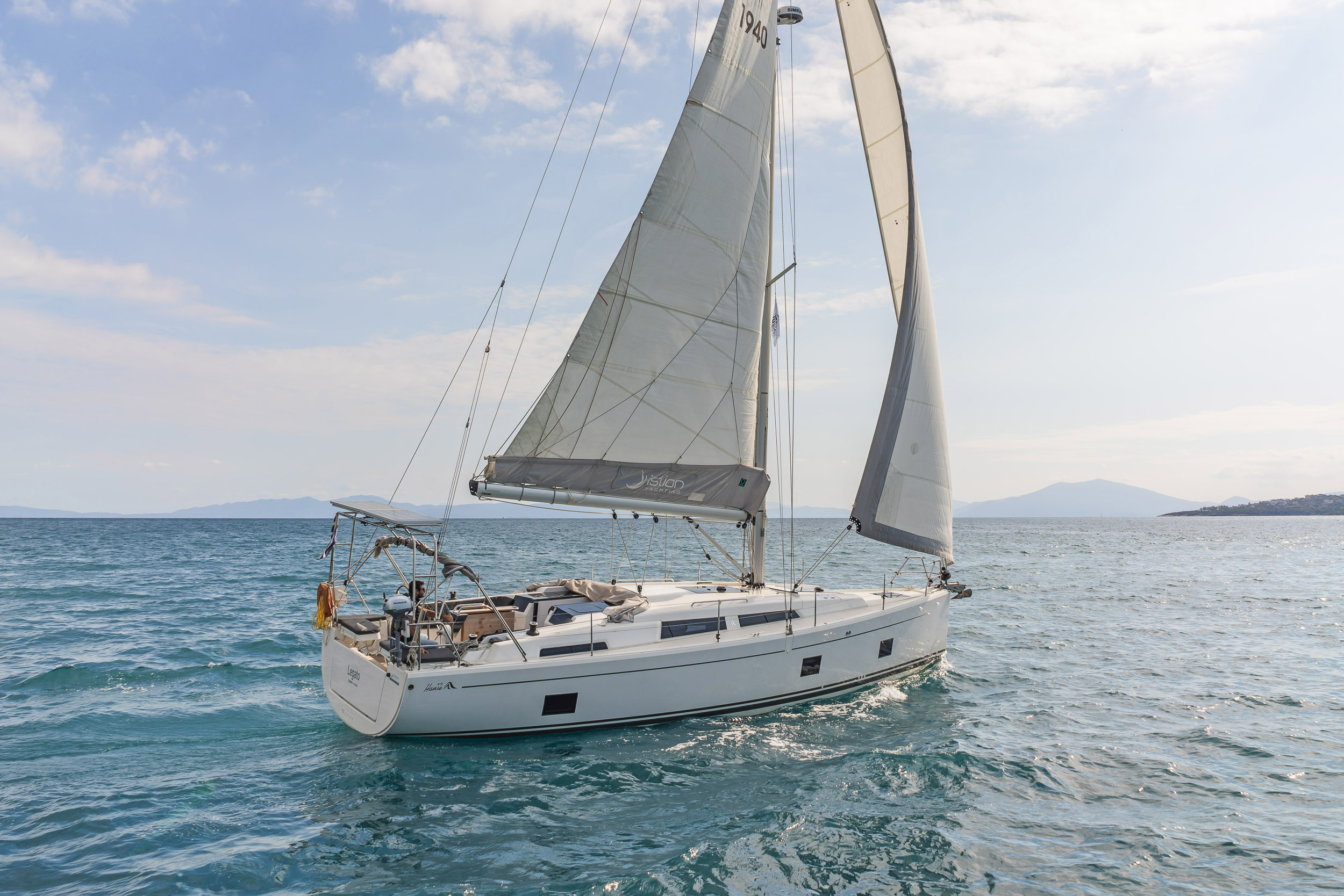 Photo #10 - Hanse 418 (Azur) in Lavrion - 8723