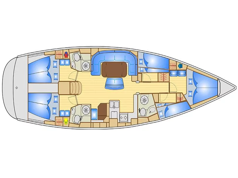 Bavaria 50 Cruiser (PAOLO) Plan image - 3