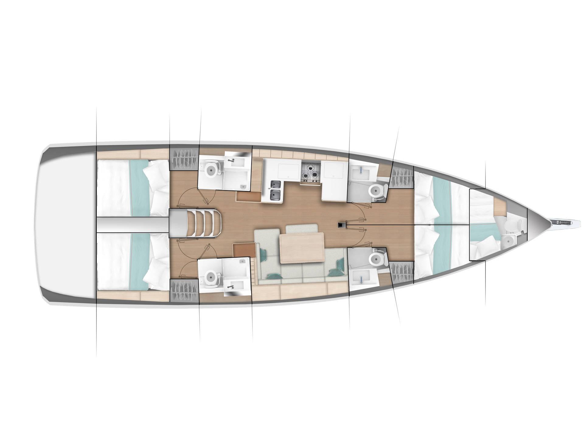 Photo #6 - Sun Odyssey 490 (Te Amo) in Marmaris - 16996