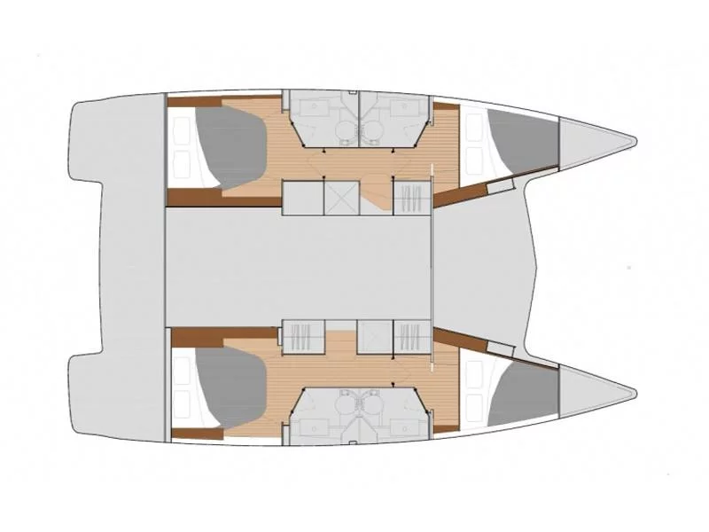 FOUTAINE PAJOT Lucia 40 (Ultimo) Plan image - 4